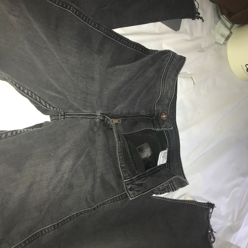 High Waisted distressed skinny jeans